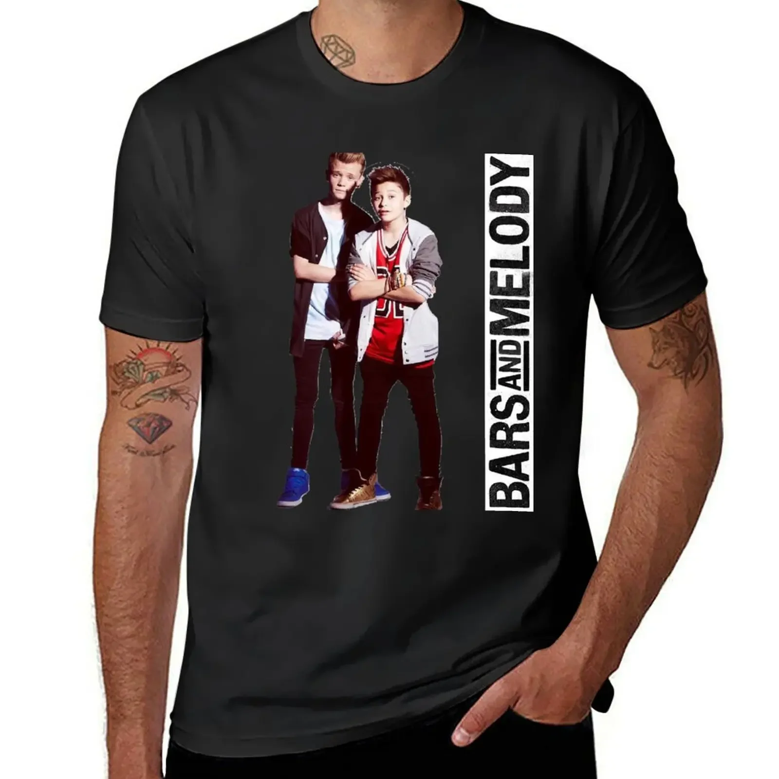 

Bars and melody T-Shirt quick-drying plus size clothes fitted t shirts for men