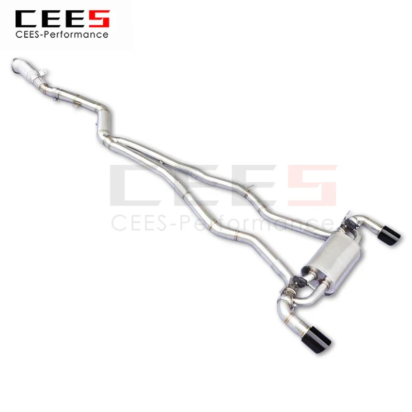 CEES Exhaust System For Toyota Supra A90 3.0t 2020-2023 Catback Stainless Steel Valve Muffler Catback Escape Tubo Escape Coche