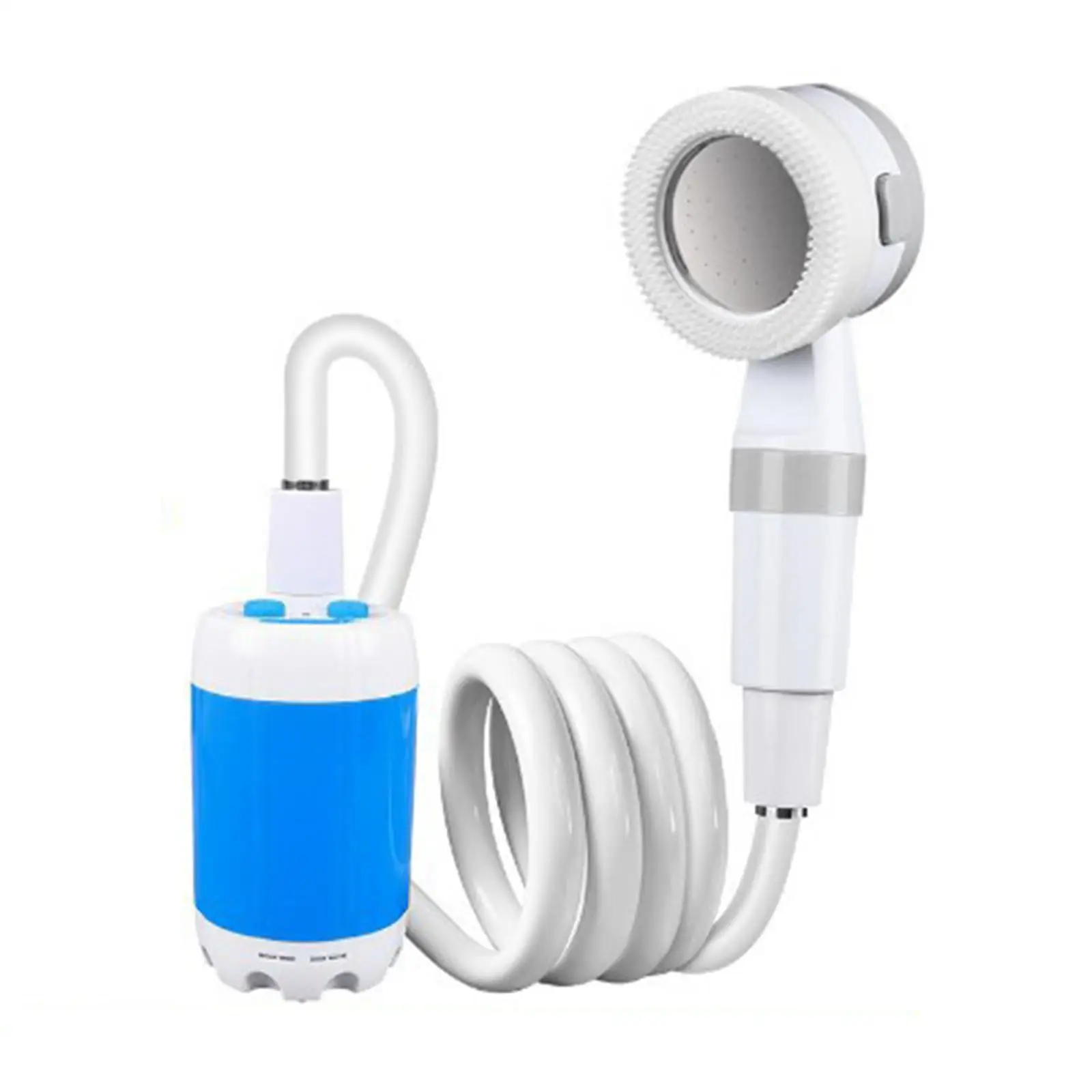 

Portable Outdoor Shower Set Adjustable Flow Rechargeable Electric Shower for