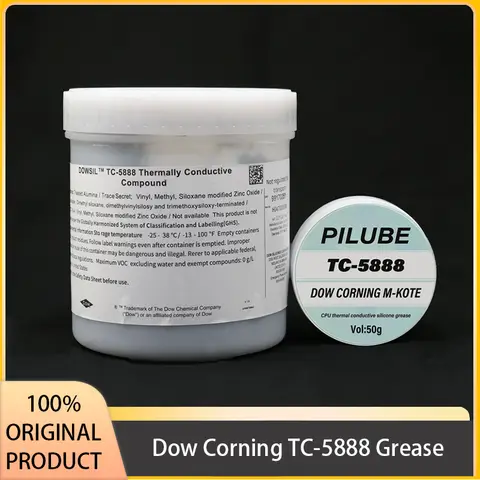 Dow Corning TC5888 열 전도성 실리콘 그리스 CPU 냉각 TC-5888 미국 오리지널 제품