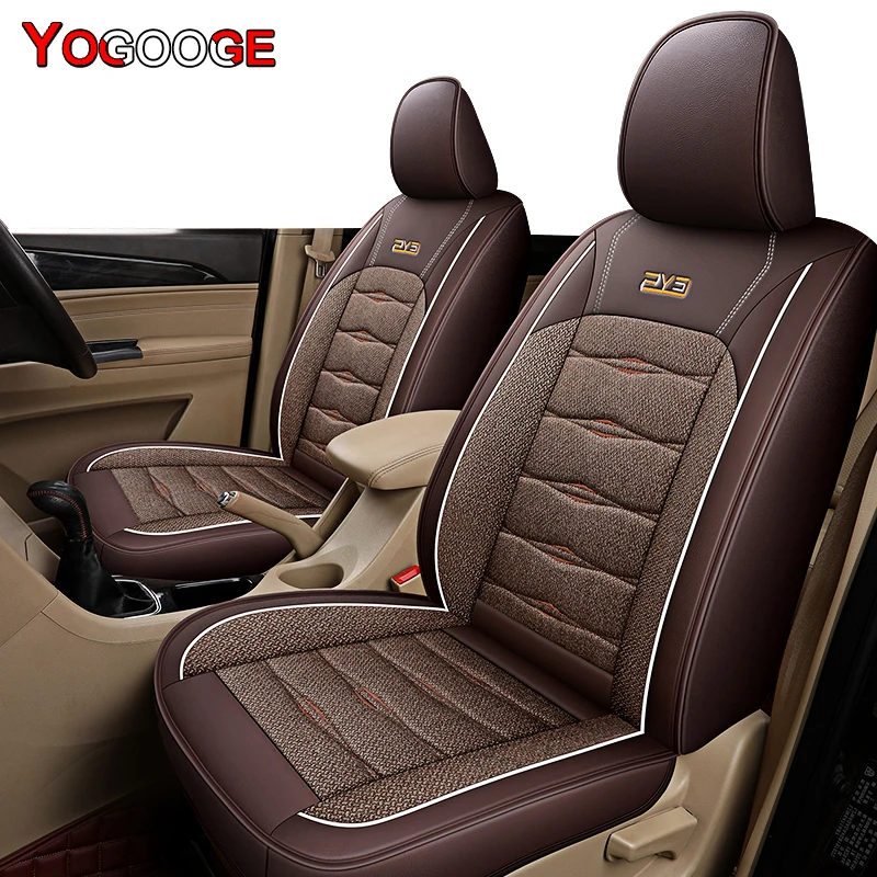 

YOGOOGE Car Seat Cover For VW Touareg Auto Accessories Interior (1seat)