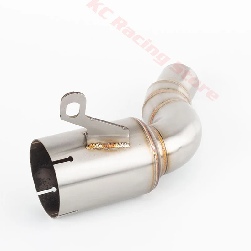 Tubo de escape de 45mm, catalizador de codo hacia abajo para KTM RC DUKE 125, 250, 390, ADV Advanture 2020, 2021, 2022