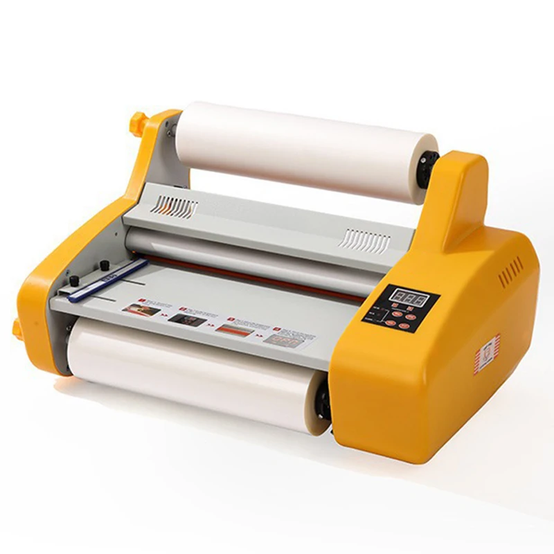 Cold & Hot Laminating Machine FM3520 A3 Photo Film Laminating Machine Cold Plastic Electric Sealing Machine Laminator