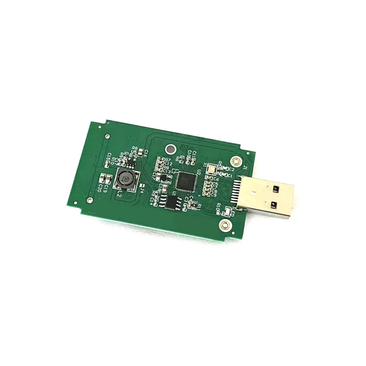 External MSATA To USB3.0 Adapter Card Msata Solid State Portable Hard Drive Unpacked Mobile Adapter Board
