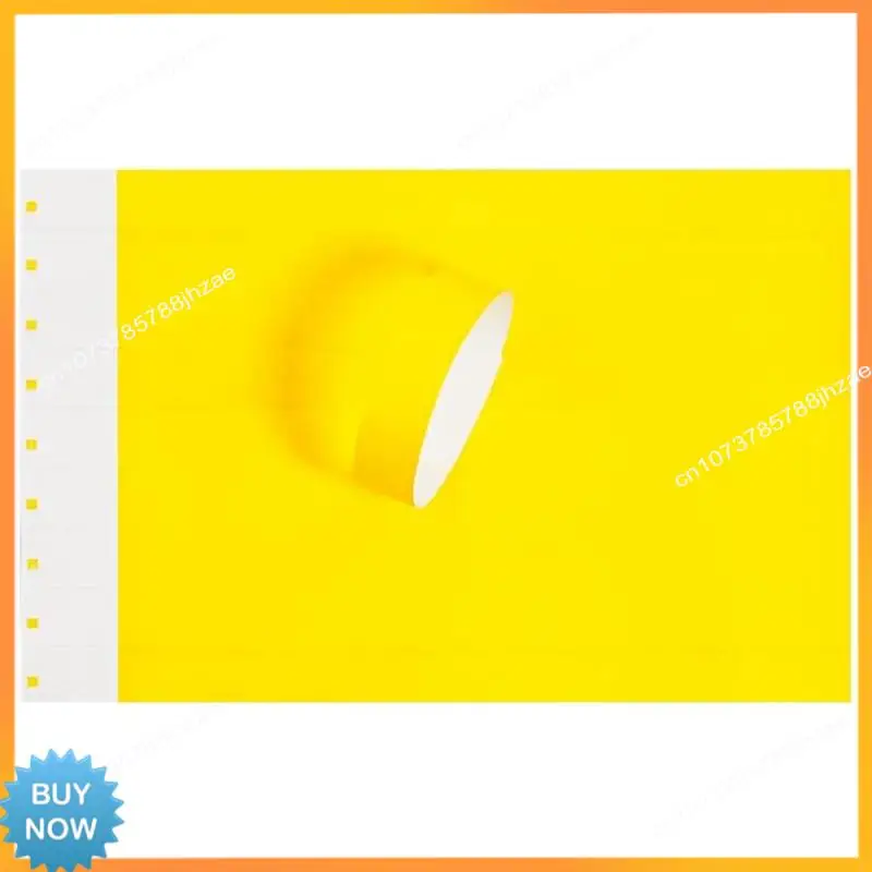 A10R 5 Color Tyvek Wristbands For Events - 500 Count Tear Resistant Waterproof ID Bands Easy Install Easy To Use B