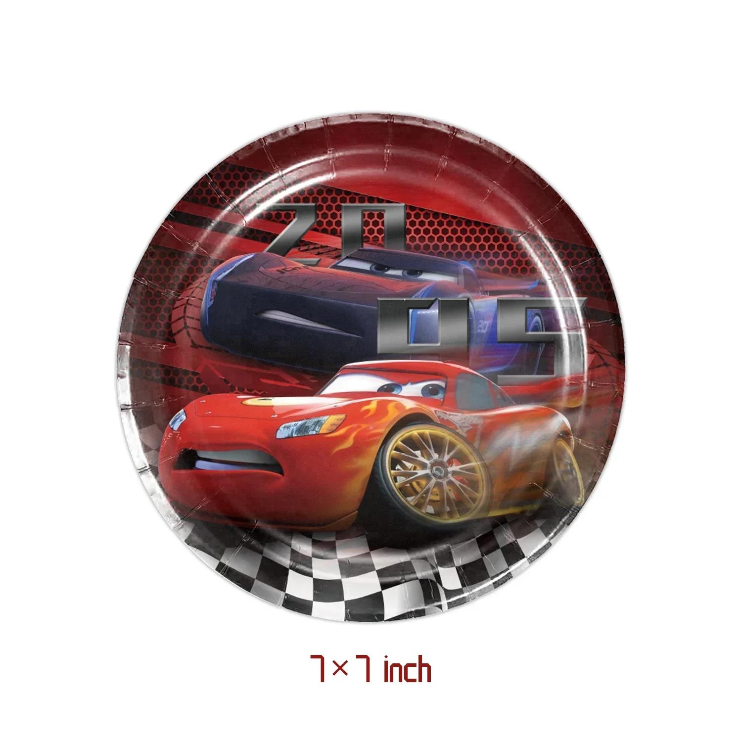 Disney Cars Birthday Party ตกแต่งบอลลูนการ์ตูน Lightning McQueen Theme Baby Shower เด็กวันเกิด Party Supplies