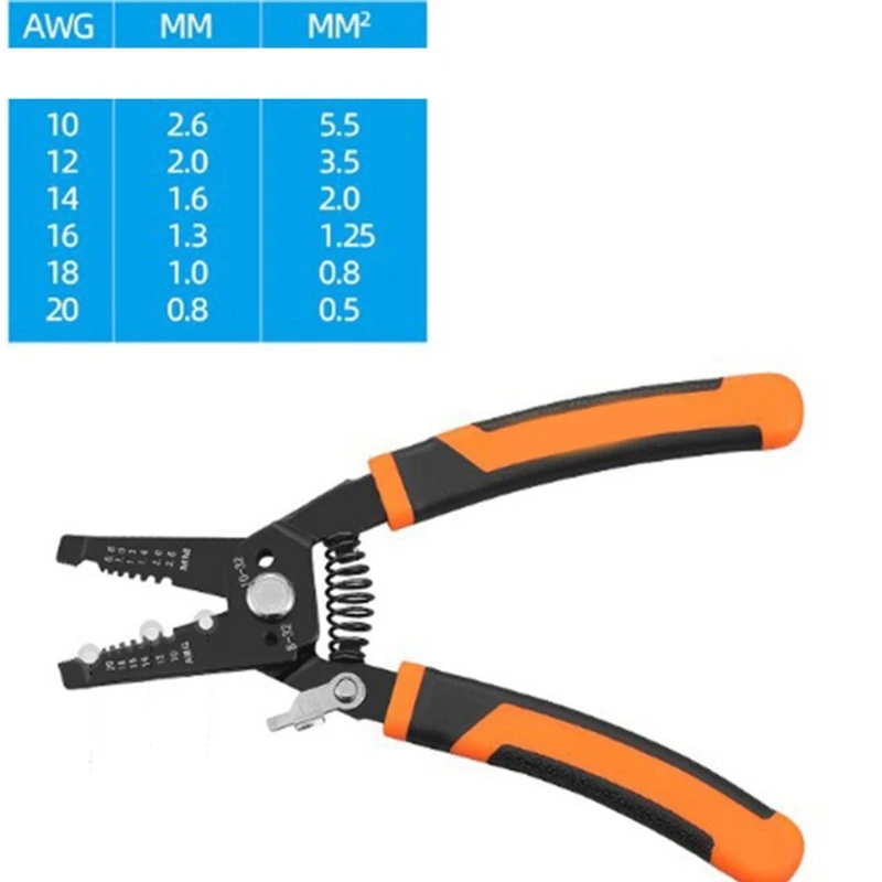 GREENER Cable Wire Crimper- Multifunctional Terminal Crimping Plier Wire Cutter Tools Electrician Repair Dropship