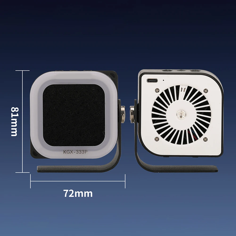 3 In 1 Cooling Fan For Repair Cooling Approx. 81*72mm 3.19*2.83 In 3 In 1 Exhaust Fan Adjustable Speed Settings