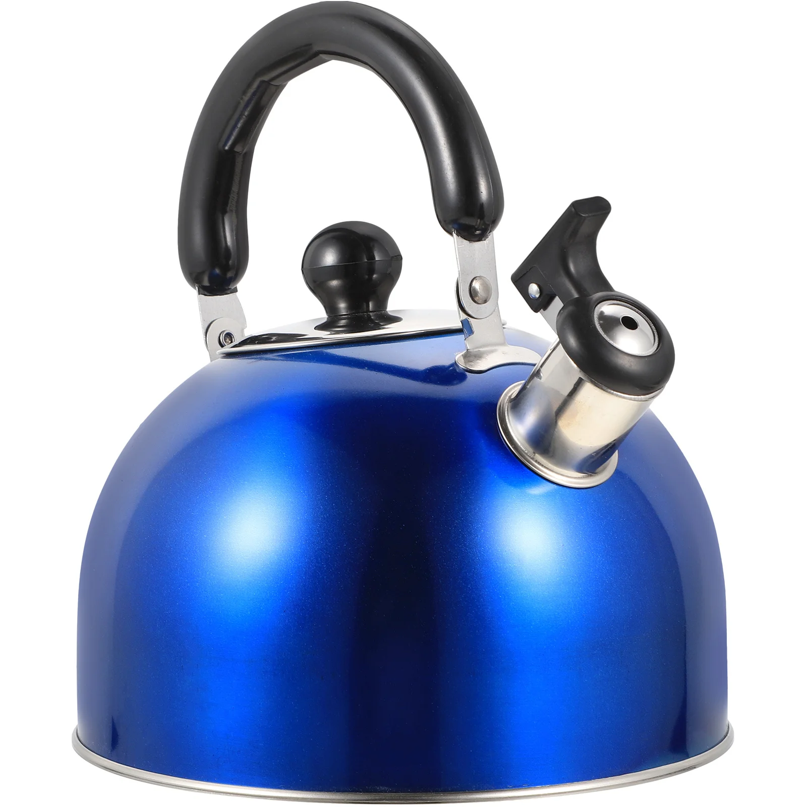 

Stainless Steel Kettle Whistling Water Pot For Home Kitchen Tea Boiling Heat Resistant Spherical Pot For