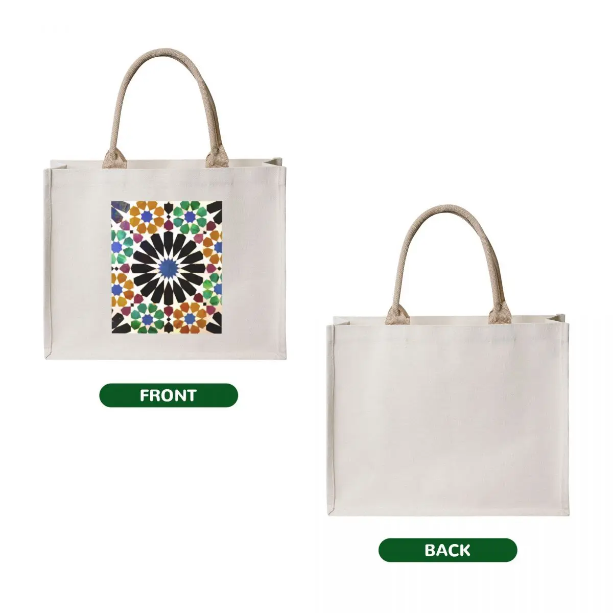 Alhambra Star Centre Tote Bag Gift bags bags luxury women reusable shopping bag