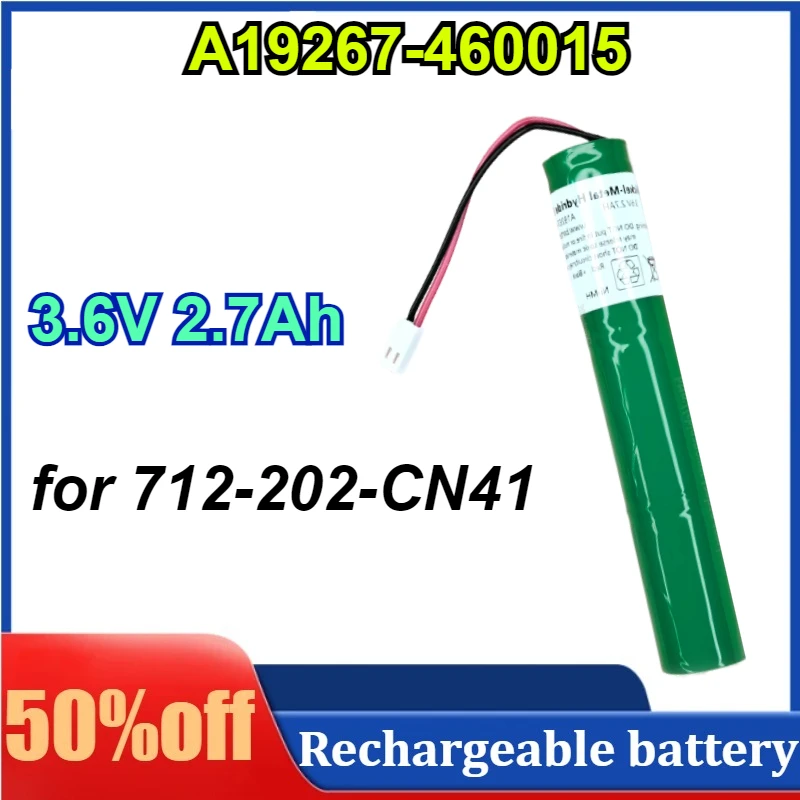 

3.6V 2.7Ah A19267-460015 Ni-MH Battery Pack for 712-202-CN41