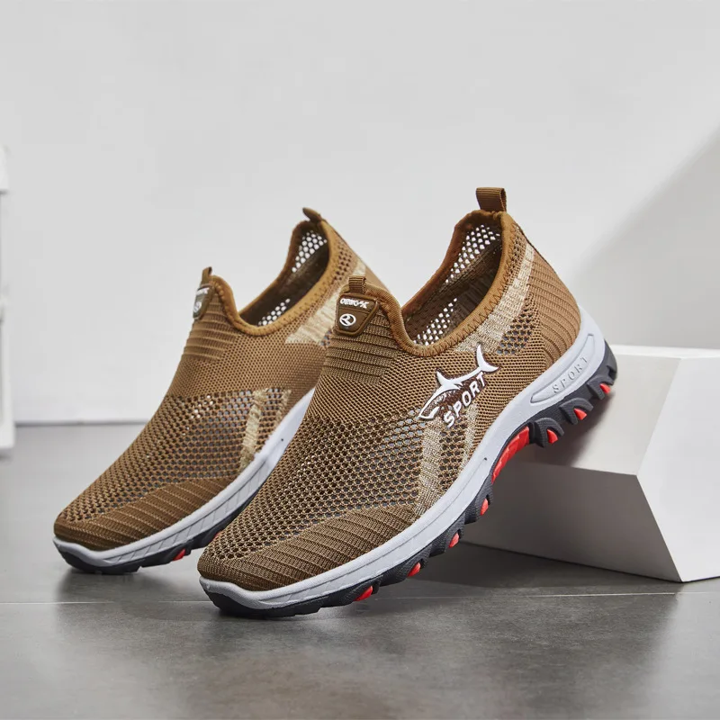NONE Sommer-Turnschuhe für Herren, Turnschuhe für Herren, atmungsaktive Mesh-Sommersportschuhe, lässige Turnschuhe, kostenloser Versand 3