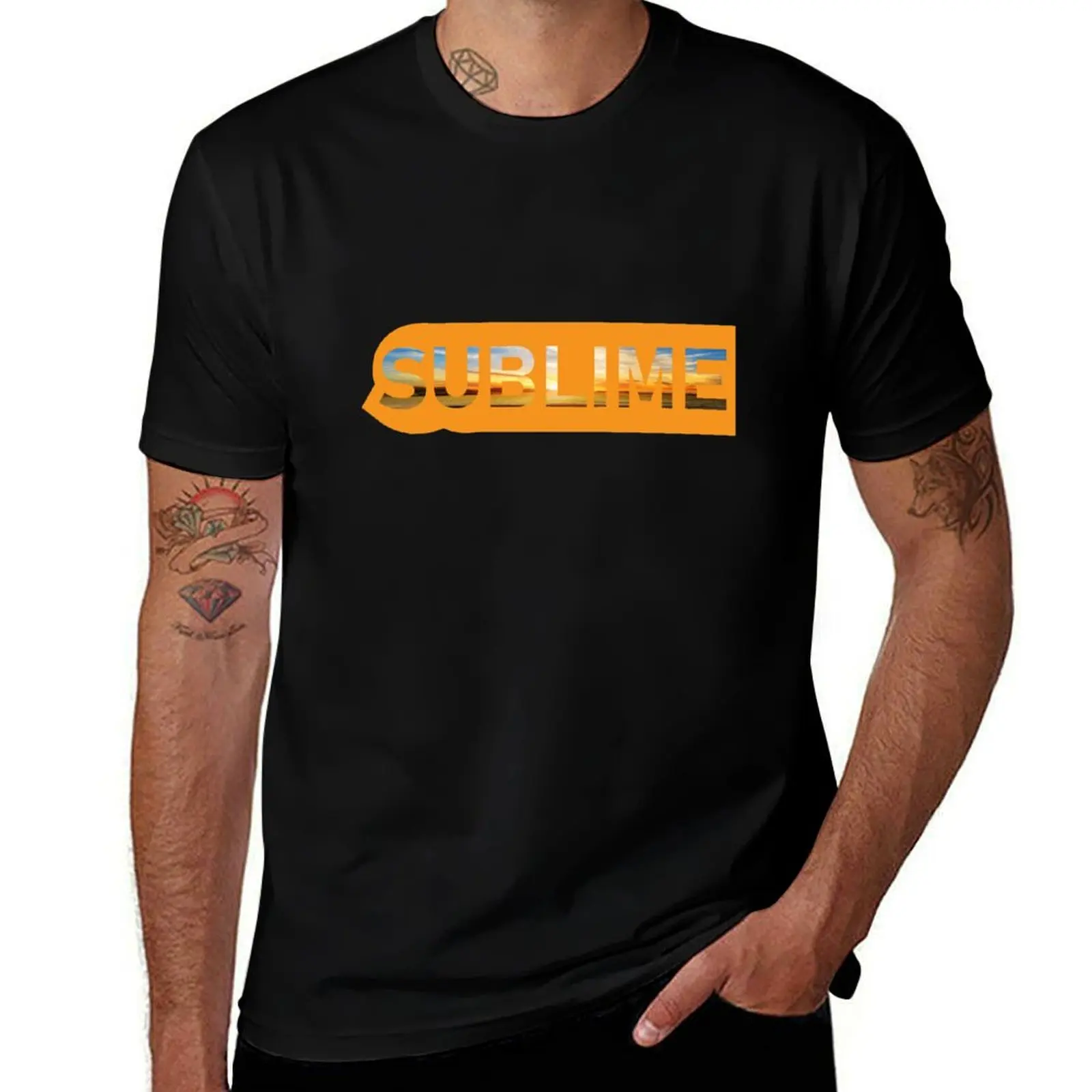 

sublime Slim Fit T-Shirt man t shirt designer printed t shirts for man T-Shirt