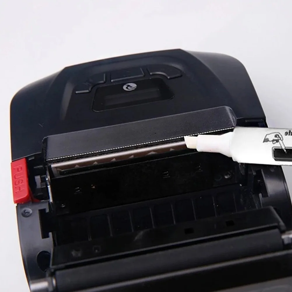 Thermal Printer Maintenance Pen, Easy to Use, Removes Heat Sensitive Gum and Dirt, Suitable for All Thermal Printers