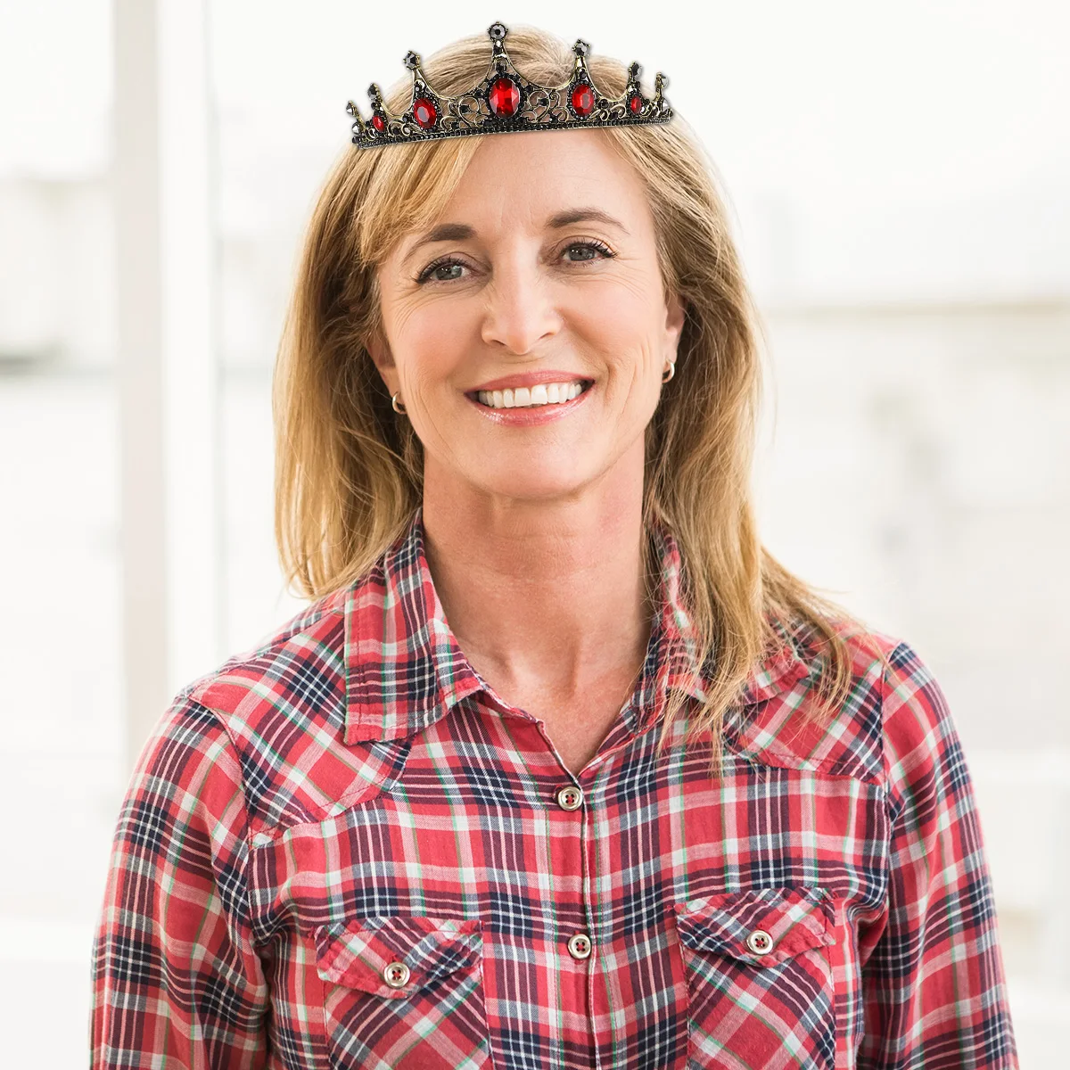 

Crown Headband Headdress Crystal Wedding Rhinestones Headpiece Black Hair Accessory Bridal Rhinestones Wedding Long Short Hair