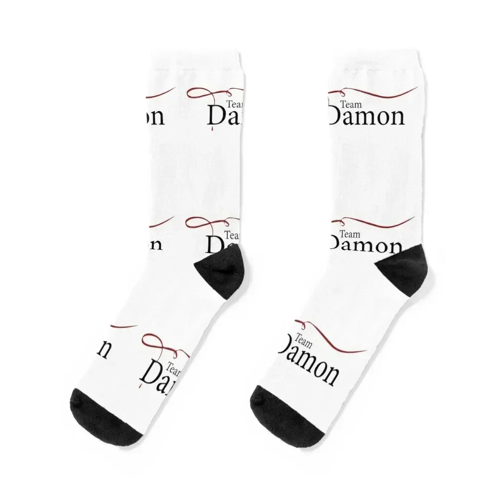 Team Damon Socks Crossfit halloween Stockings man essential Socks For Girls Men's