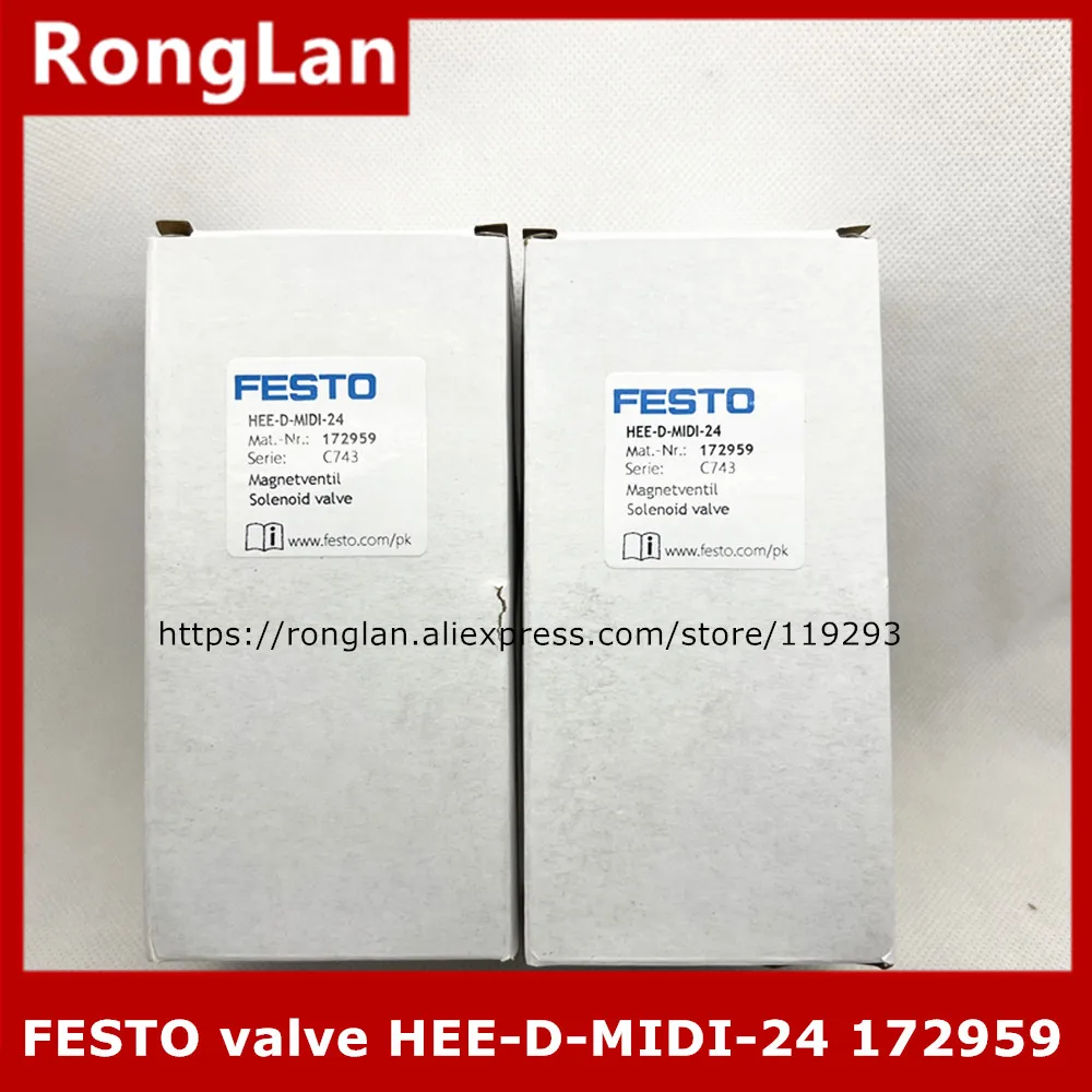 Imagem -04 - Festo-soft-start Valve Hee-d-midi24 172959 Hee-d-midi110 172960 Original Autêntico Vendas Especiais Novo