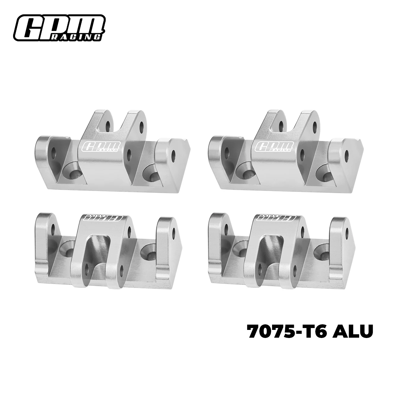 Soporte de choque inferior de aleación GPM 7075-T6 para LOSI 1/8 LMT 2,0 Grave Digger 4X4 -LOS04028