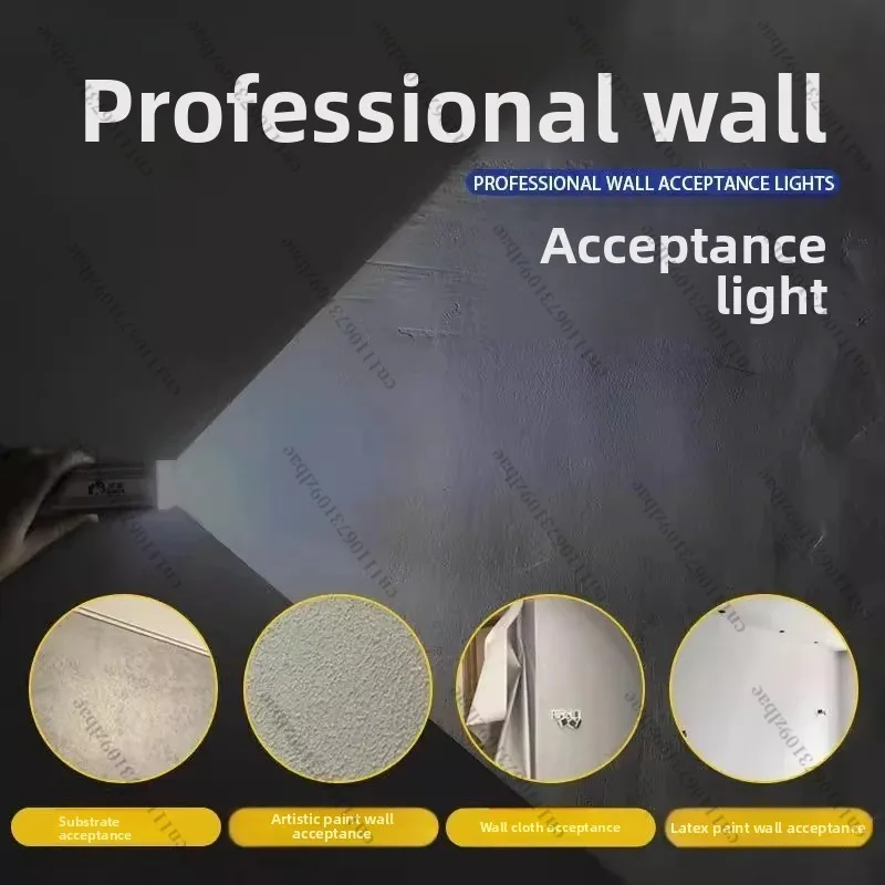 

Wall Grinding Acceptance Light, LED, USB Interface, Portable Decoration High Battery Life Leveling Light