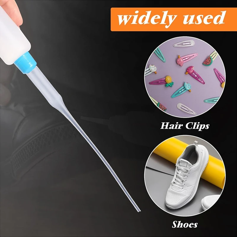 Lijmapplicator Witte lijmtip voor lijmfles Precisielijmflestip Geschikt voor kunstnijverheid Laboratorium Doseerlijm