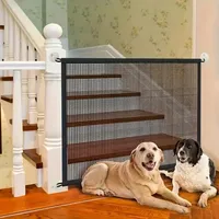 Children's Isolation Guardrail Best Baby&Pet Safety Gate Durable Safety Protection Net Multi-purpose Punching Indoor Barrier