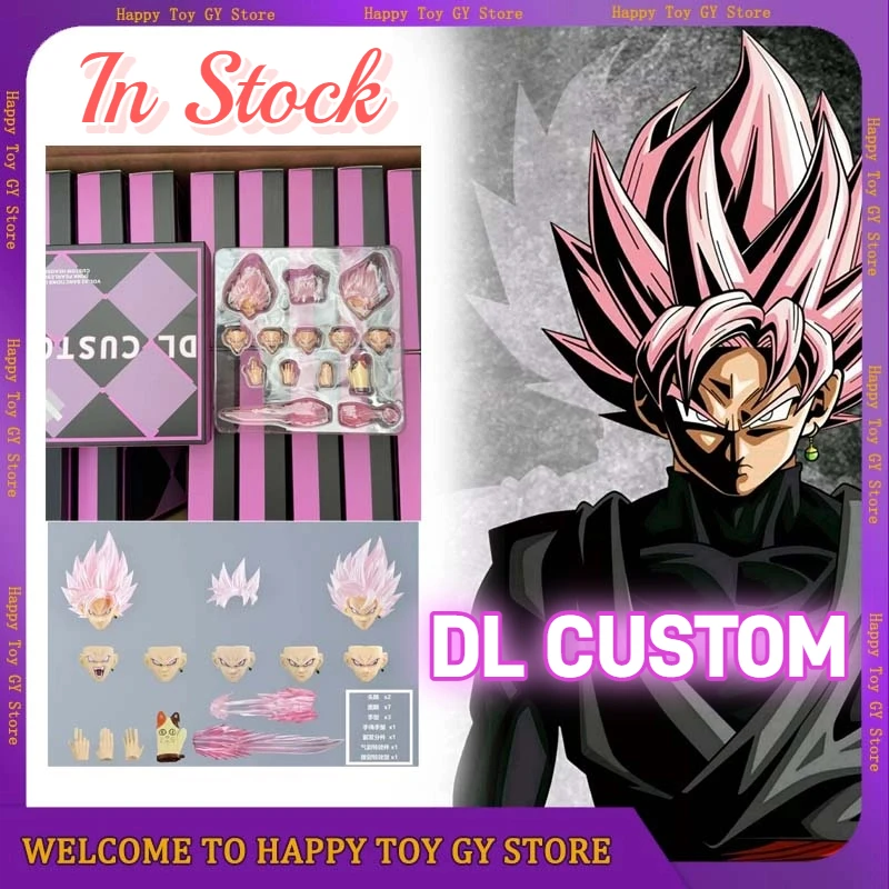 

In Stock Dl Custom Dragon Ball Z Super Saiyan Rosé Son Goku Action Figure Model Head Accessories Headsculpt Anime Figures Toys