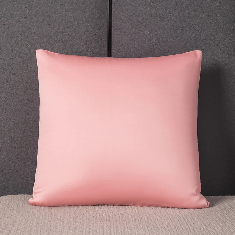 التوت الحرير غطاء الوسادة سستة المخدة الفضة Lon غرفت حريري الزخرفية المخدة غطاء وسادة أريكة لا الأساسية