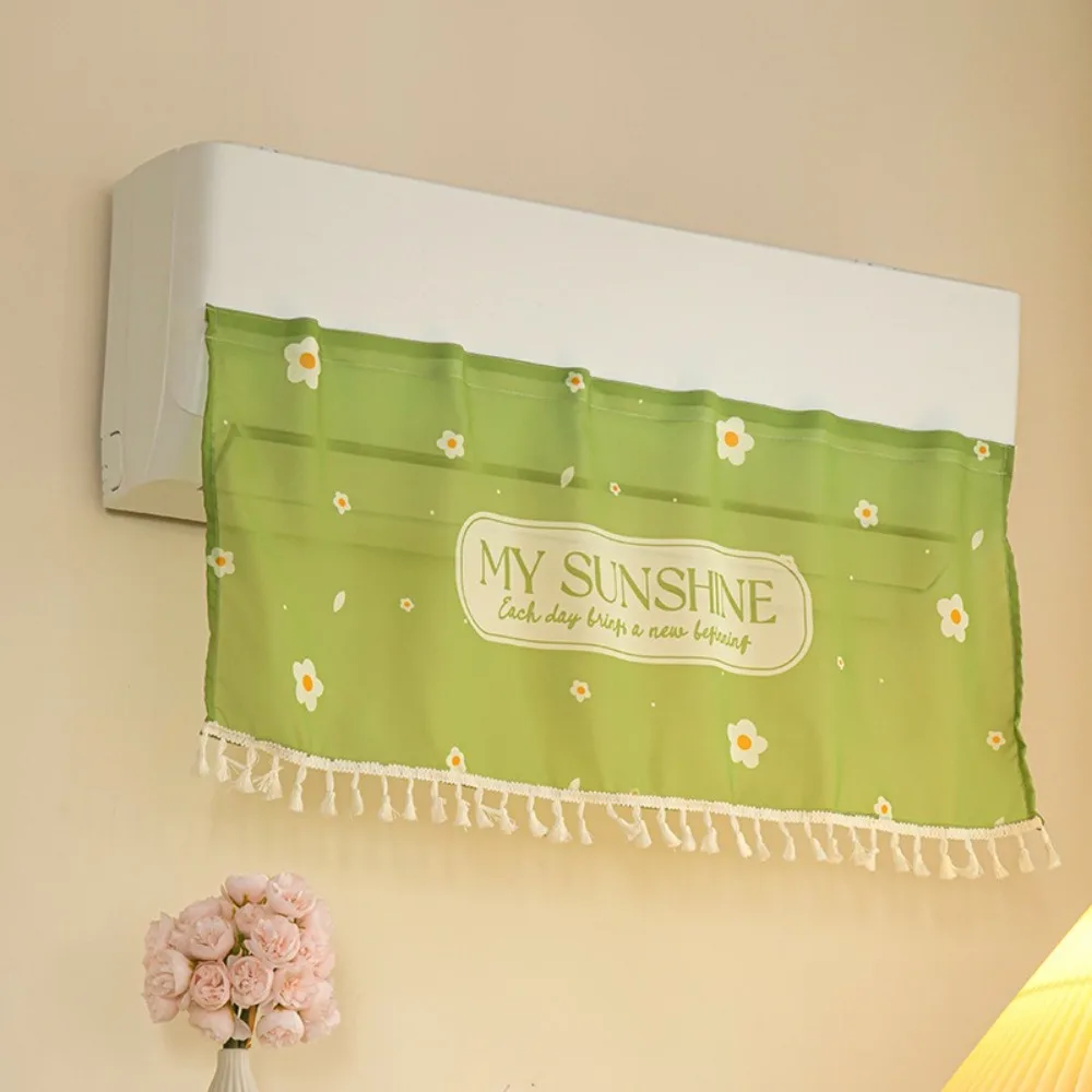 

Anti-direct Blowing Air Conditioner Windshield Curtain Dustproof Easy Installation Air Conditioner Dust Cover Foldable