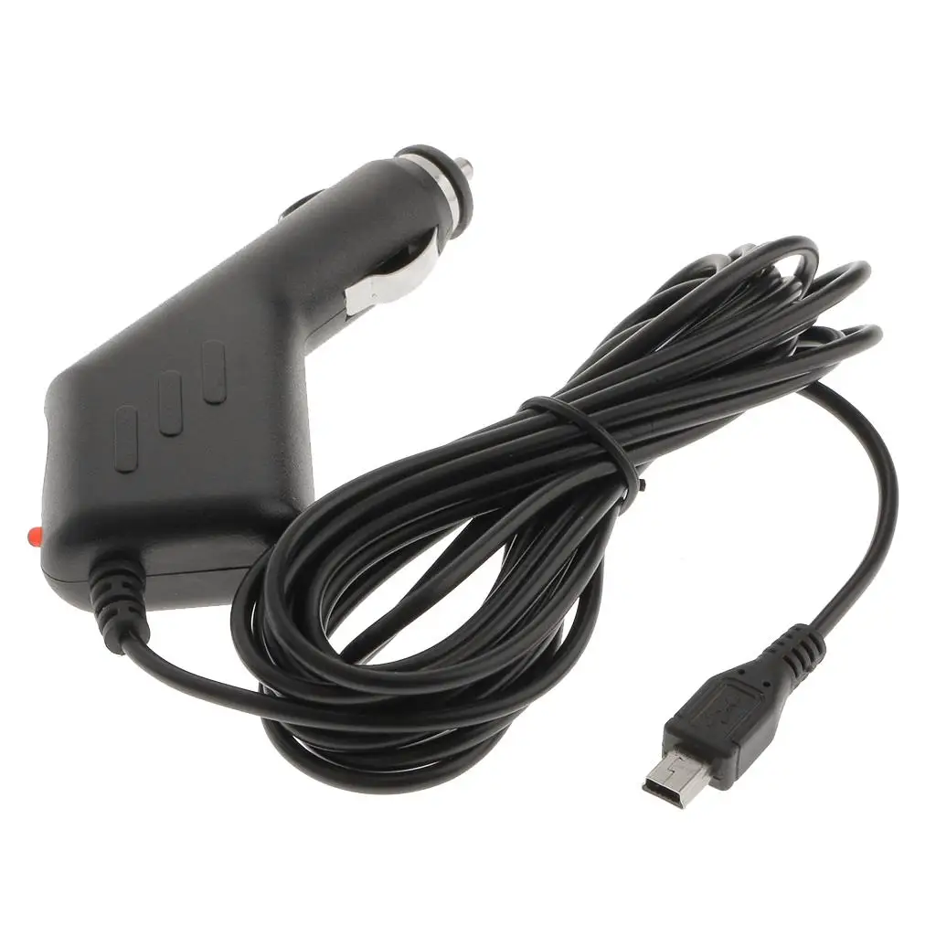 DC Adapter 12v 24v Fully Automatic Rapid Charging GPS Accessories with Charger IC and Power Fuse for Garmin Nuvi 255