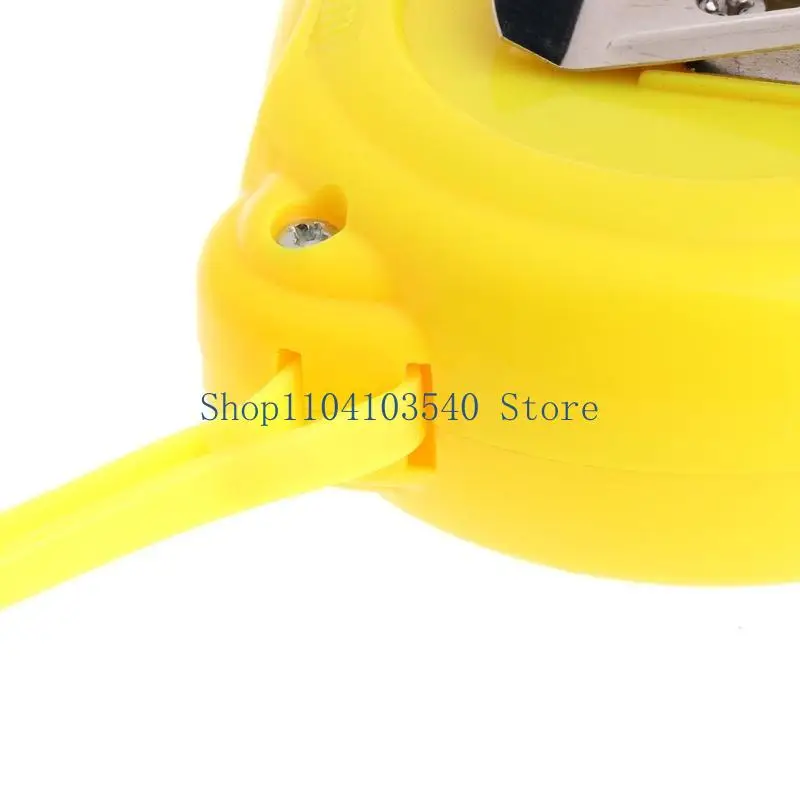 02DC 3/5 Meters Professional Retractable Steel Measuring Tape Measure Ruler Steel Blade & Plastic for Shell for Construction