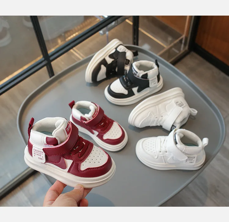 Lässige Kinder-Sneaker für Jungen und Mädchen, Herbst 2026 Neu, Rutschfeste Babyschuhe, Lauflernschuhe mit Gummisohle, Bequeme Passform für Kinder – Detail 8