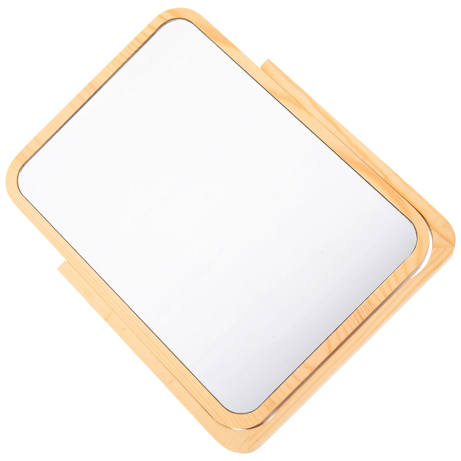 โต๊ะทำงาน กระจกแต่งหน้าแบบหมุนได้ กระจกตั้งโต๊ะ ความคมชัดสูง สะท้อนแสงได้ชัดเจนสำหรับห้องนอน