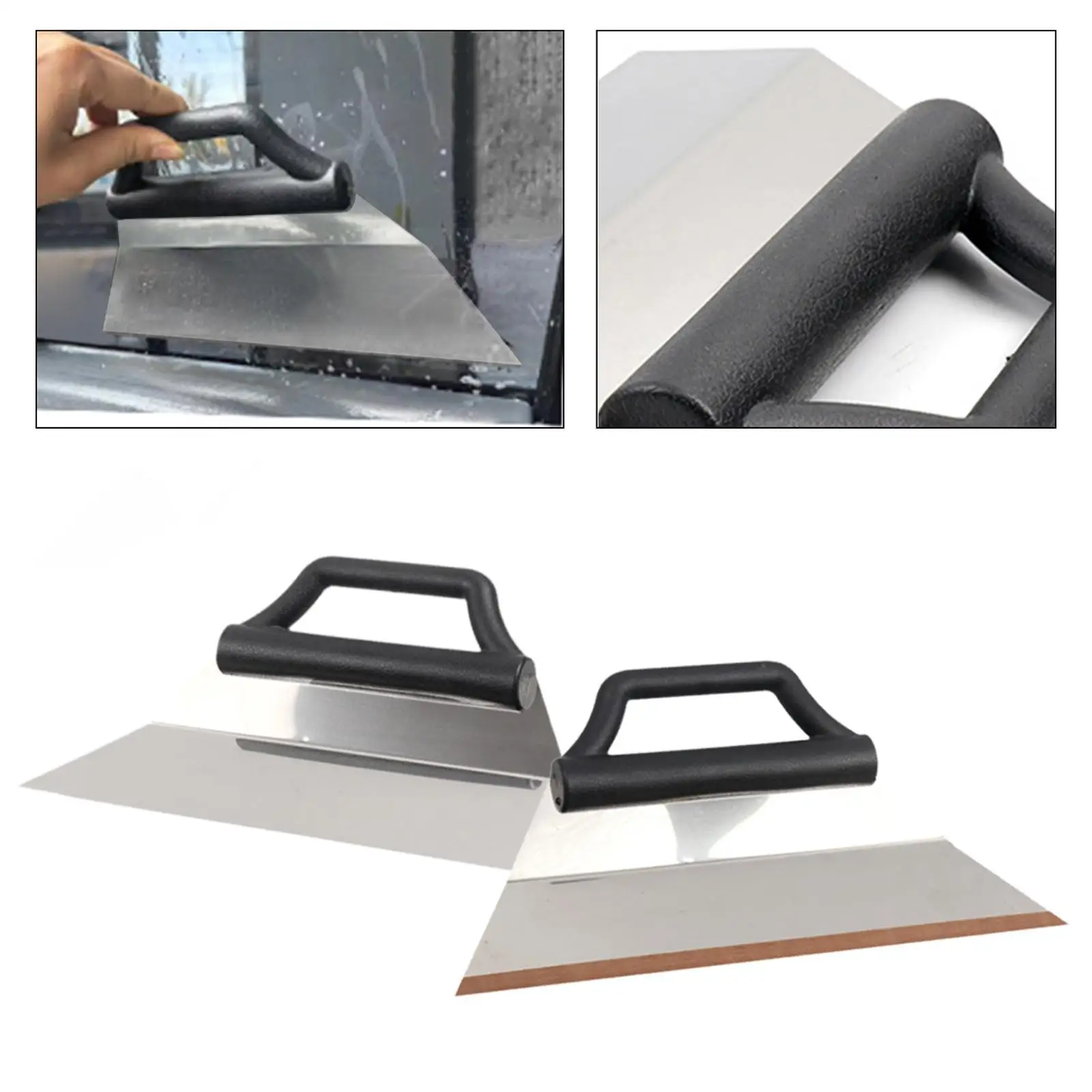 

Car Tint Squeegee Stainless Steel Multi Purpose Compact Vehicle Glass Protective Film Installation Tool for Car Window