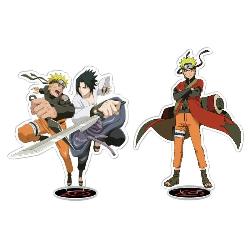 

Japanese anime Naruto Kakashi Sasuke Handsome pattern acrylic signboard anime merchandise small gift