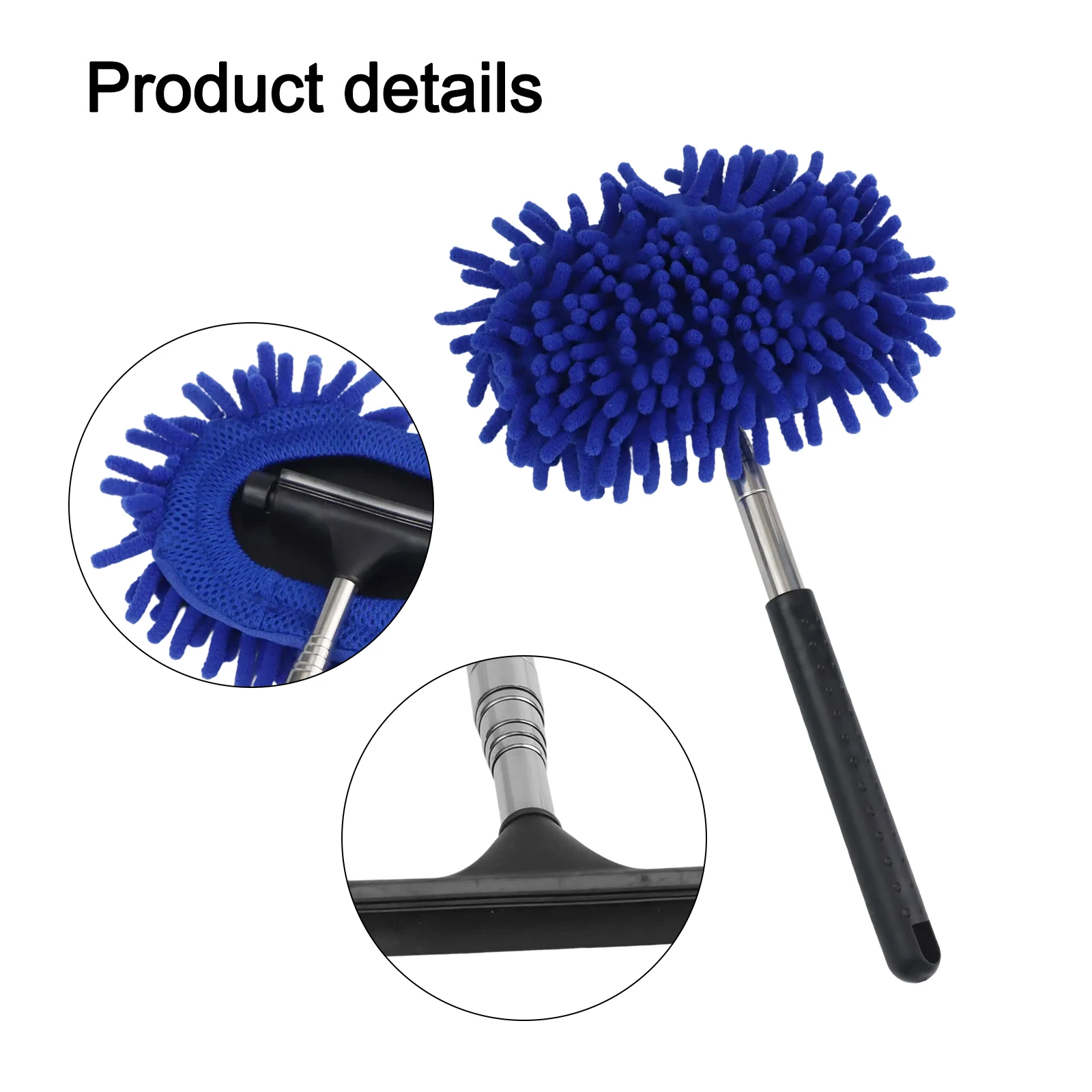 

Эргономичный дизайн, инструмент для чистки автомобиля, синий 3 в 1, очиститель лобового стекла автомобиля, универсальный для транспортных средств, встроенный скребок