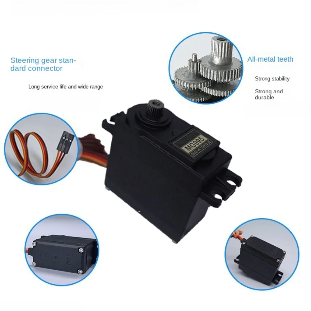 MG945 MG946R Metal Gear Servo Motor 180 360 Degree SG92R RC Vehicle Servmotor High Speed Model Airplane Motors for RC Car Robot
