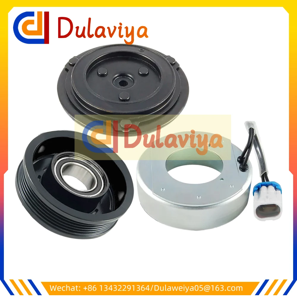 Embrayage magnétique de compresseur AC CVC, pour Opel Agila A Astra G Corsa B essence 93169381 93176853 93176854 93176876 13322144 93176855