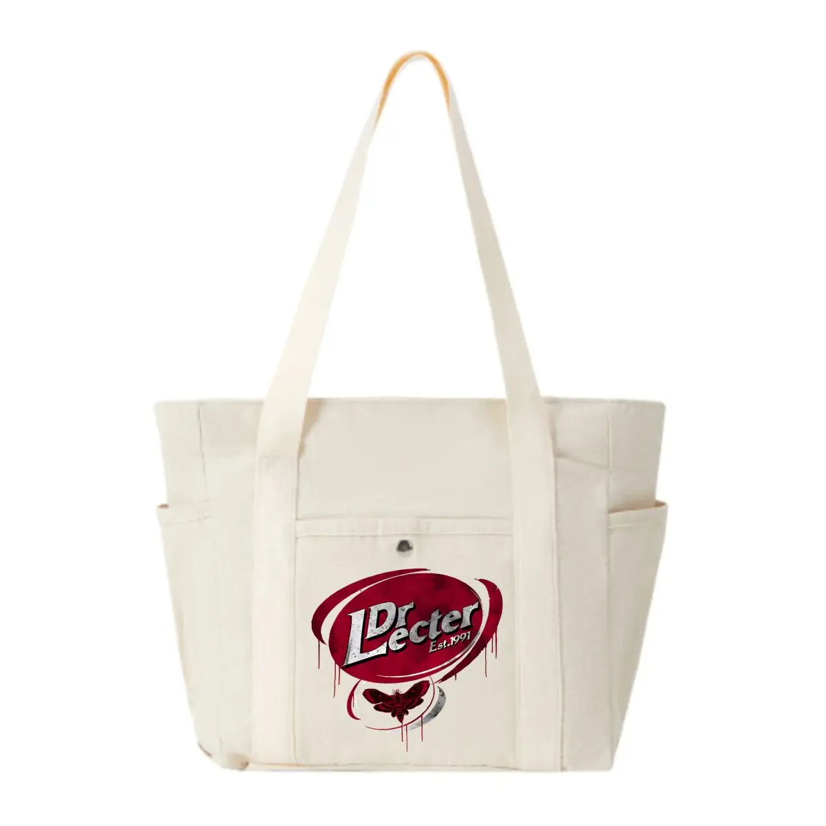 Dr. Lecter Edge Trendy Multi-Pocket Bag – Perfect for Coffee Shop Visits