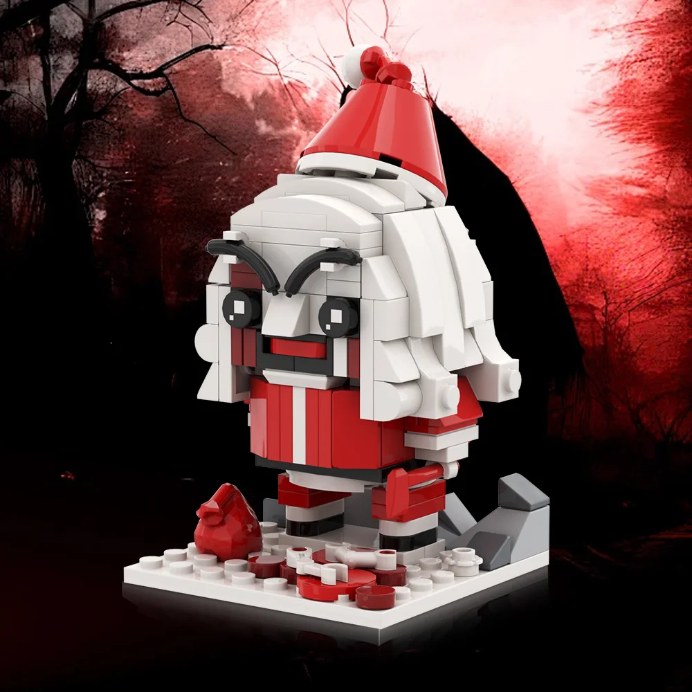 MOC Art the Clown Horror Doll Building Blocks Model Horror Movie Christmas Terrifier Brickheadz Action Figure Bricks Toys Gifts