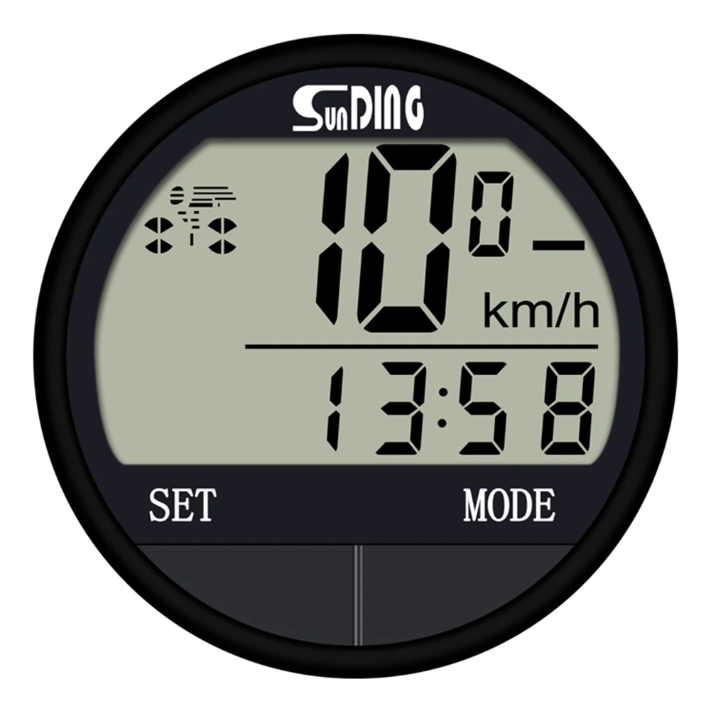 AliExpress ALLOYSEED ﻿Bike Computer Bicycle Speedometer LCD Digital Display Bike Odometer Multi-Functional Mountain Bike Computer for Outdoor Cycling