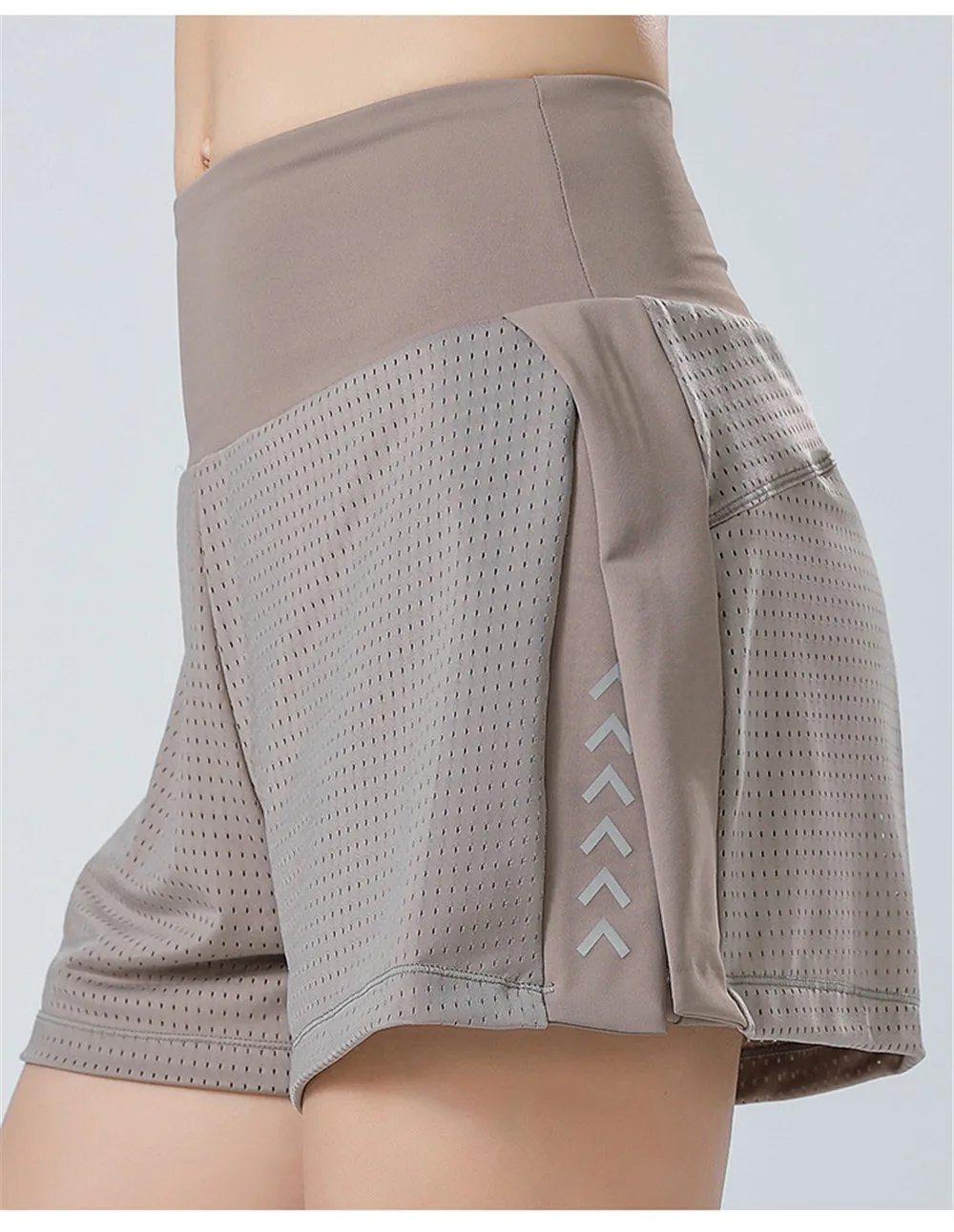 High Waist Running Fitness Yoga Shorts With Pocket Women Sports Jog Bodybuilding Tennis Skirts Slim Fit Dance Dress Short Girl