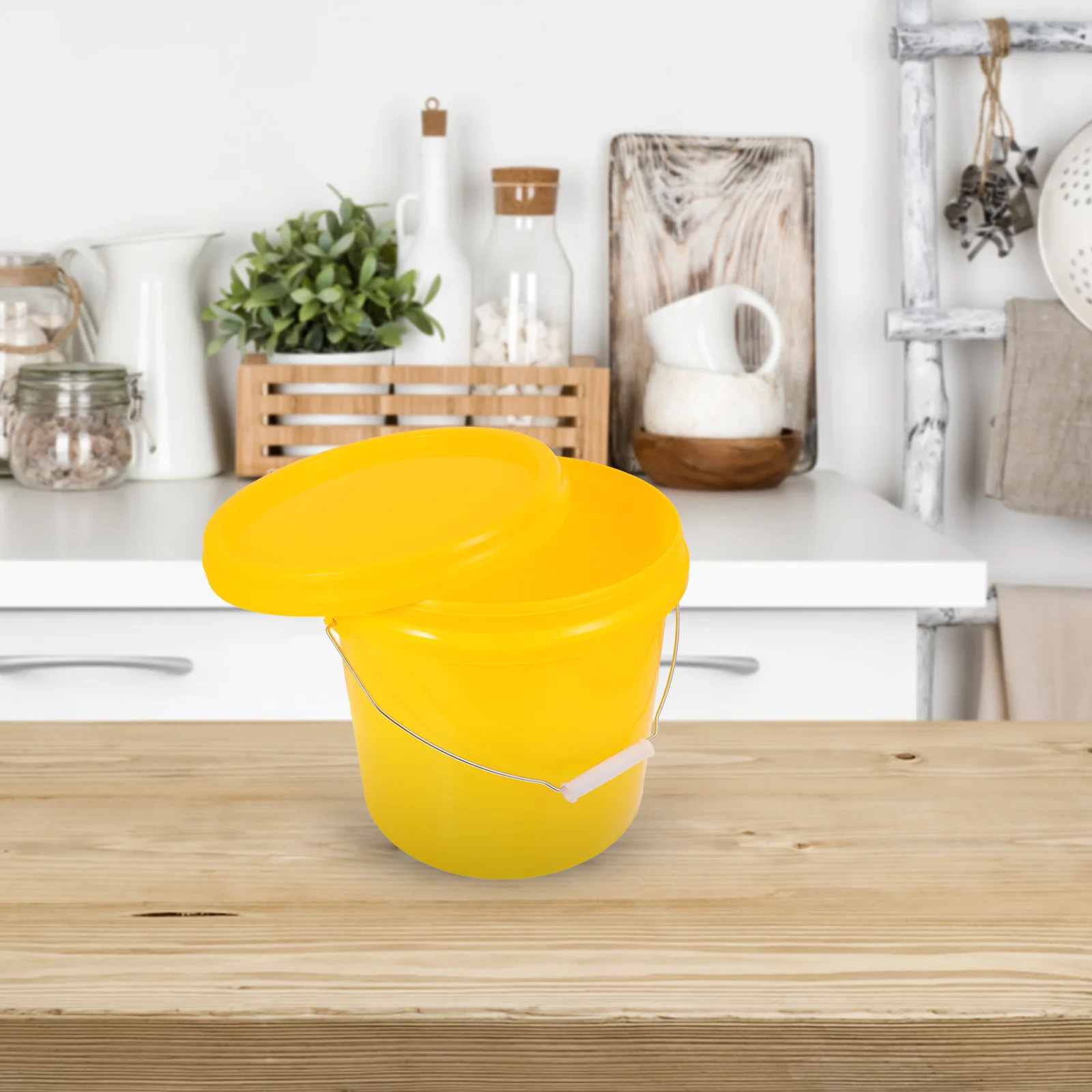 

10L Food Grade Fermenting Bucket Airtight Lid Handle For Wine Yogurt Pickles Homebrew Fermentation Container Storage Pail