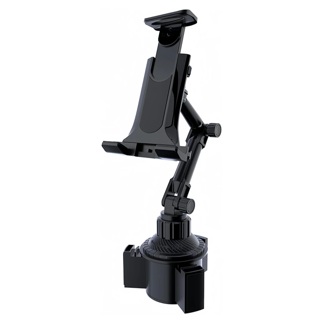 

360° Adjustable Cup Holder Car Tablet Mount Auto Cup Cradle for 4.7-12.9" Tablet iPhone iPad