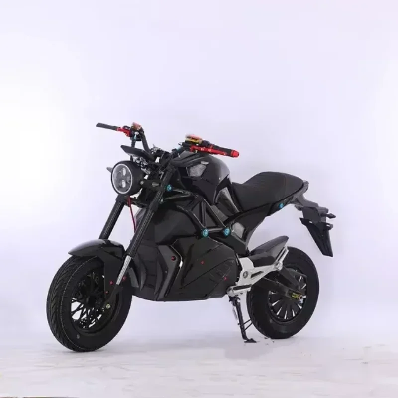 luyuan MotorcycleThe Latest New Energy Lithium Battery High Speed 72v 2 Wheel Adult Electric Motorcycle 1500w 2000w High Speed E
