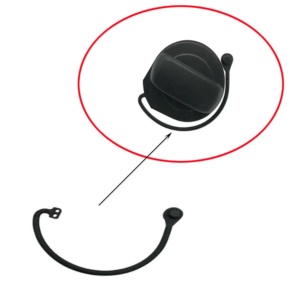 Universal Fuel Oil Tank Cover Cable Fuel Tank Cover Rope For Golf 4 6 7 Black Plastic For Golf MK4 MK6 For Passat B6 B7