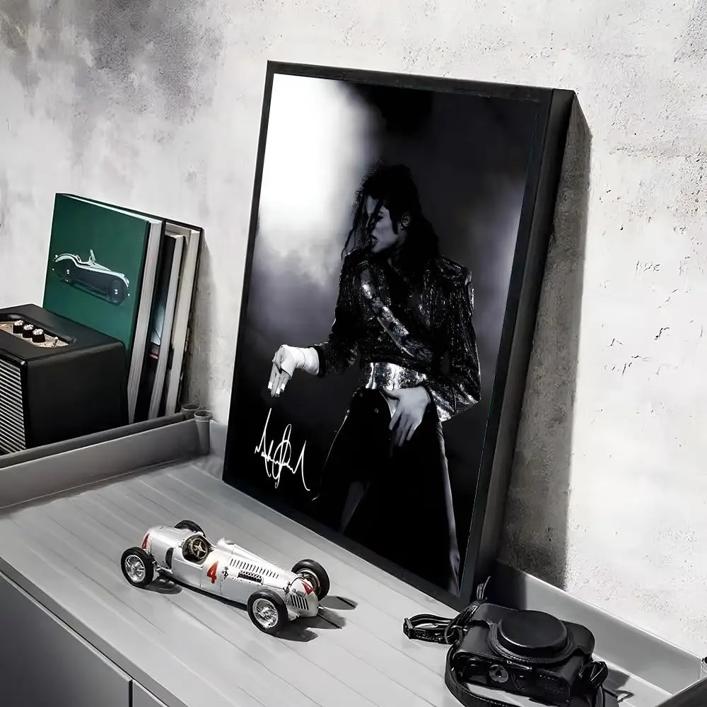 M-Michael J-Jackson Singer Poster-Aufkleber, Gemälde, Wandbild, HD-Wandaufkleber für Schlafzimmer, Wohnzimmer, Zuhause, selbstklebend, Dekor, Geschenk – Detail 23