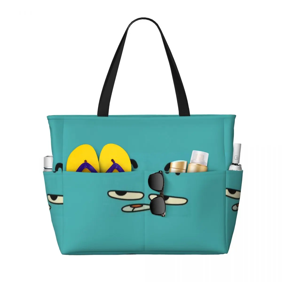 Gum Gumball Beach Tote Bag Sport Gym Yoga Duffle Large Tote Bag Women Travel Bag Fitness bag