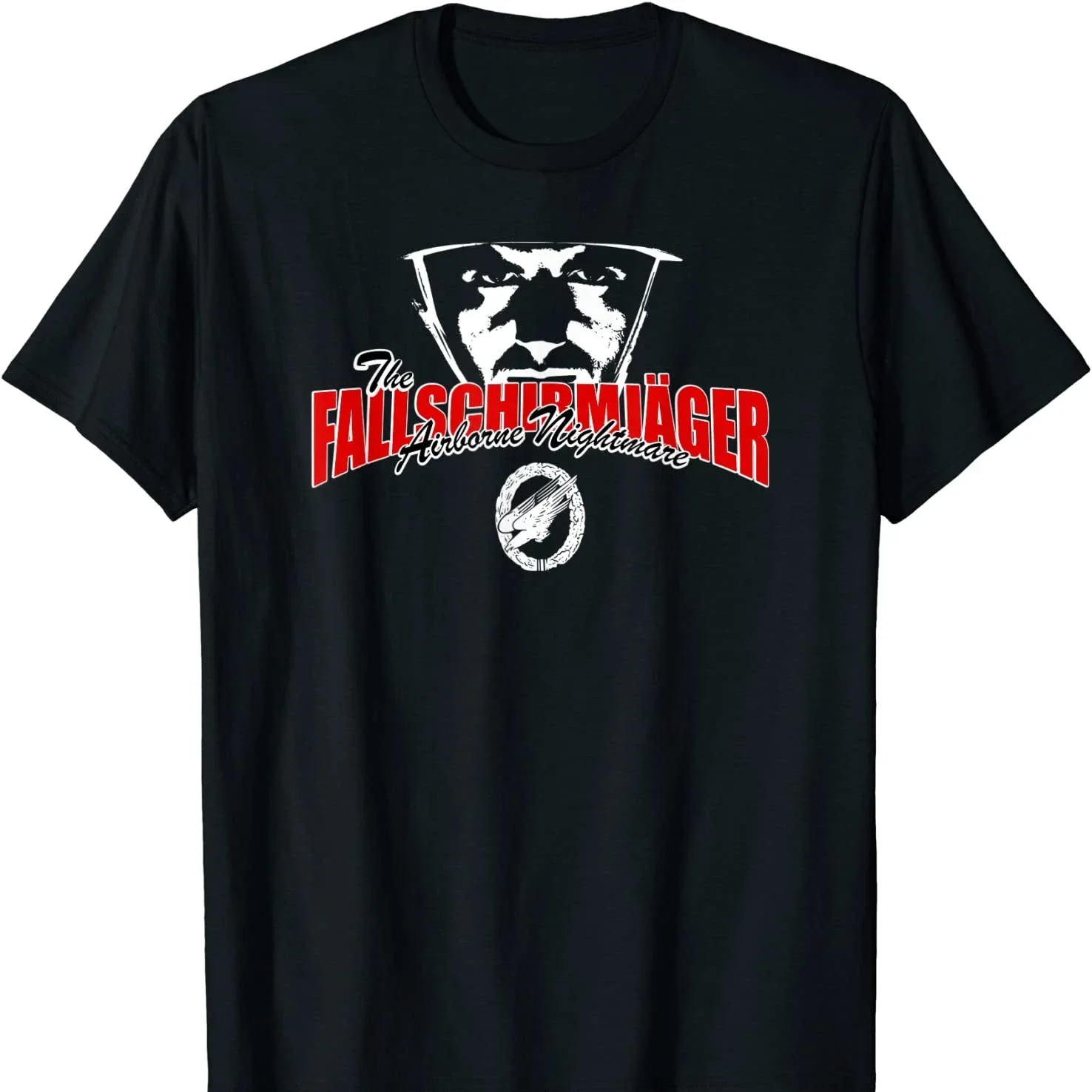 

Wehrmacht Fallschirmjager WWII German Airborne Paratrooper T-Shirt 100% Cotton O-Neck Short Sleeve Summer Casual Mens T-shirt