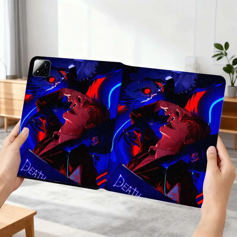 

Death Note Anime Popular Art Gift For Xiaomi Mi Pad Mini 4 5 6 7 SE Pro Plus Redmi Pad 2 SE 2025 8.8 11 Foldable Tablet Case