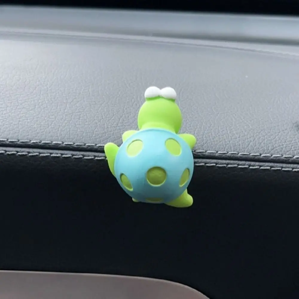 Durable Turtles Cartoon Car Ornament Decoration Crafts Car Interior Accessories Lovely Resin Car Decor Centre Console